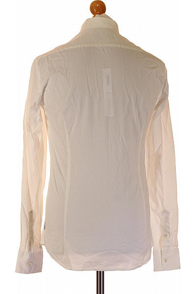 Scotch & Soda Pánská bavlněná košile bílá elegantní slim fit dlouhý rukáv Vel. M | Scotch & Soda | obrázek 3