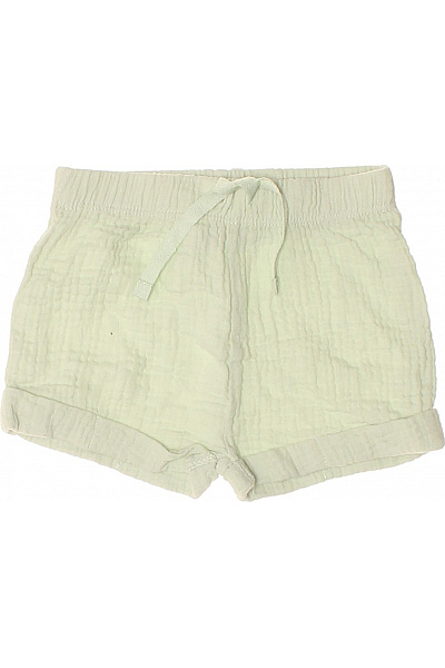 Dívčí kraťasy zelené bavlněné volné Velikost 80 | Unimoda | obrázek 2