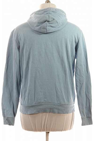 LACOSTE Pánská bavlněná modrá mikina s kapucí a klokaní kapsou Velikost xl | LACOSTE | obrázek 2