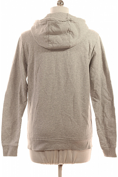 STUDIO SEIDENSTICKER Dámská bavlněná šedá mikina s kapucí klokaní kapsou jednobarevná streetwear Velikost M | STUDIO SEIDENSTICKER | obrázek 3