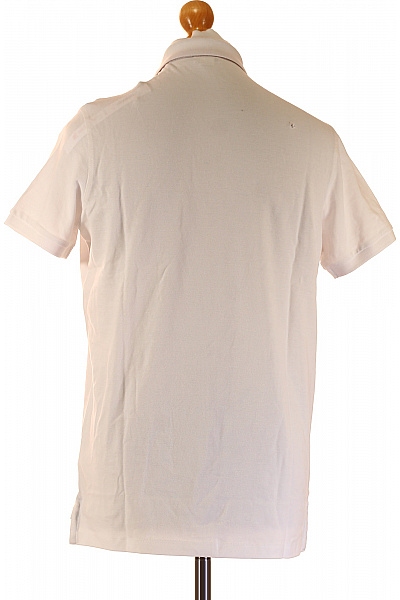 U.S.POLO ASSN. Polo tričko bavlněné bílé s krátkým rukávem s výšivkou Vel. M | U.S.POLO ASSN. | obrázek 2