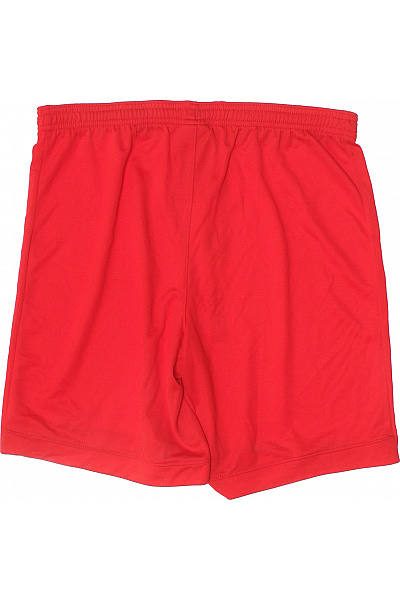 Nike Červené polyesterové sportovní kraťasy Nike s gumou v pase a logem Velikost m | Nike | obrázek 3