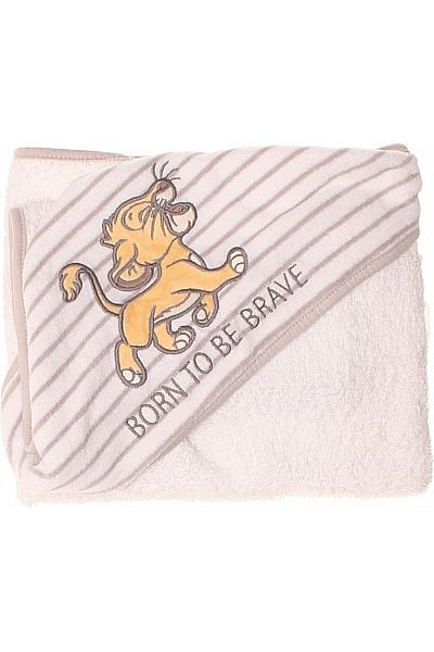 DISNEY Bavlněný Ručník S Potiskem Lva A Nápisem