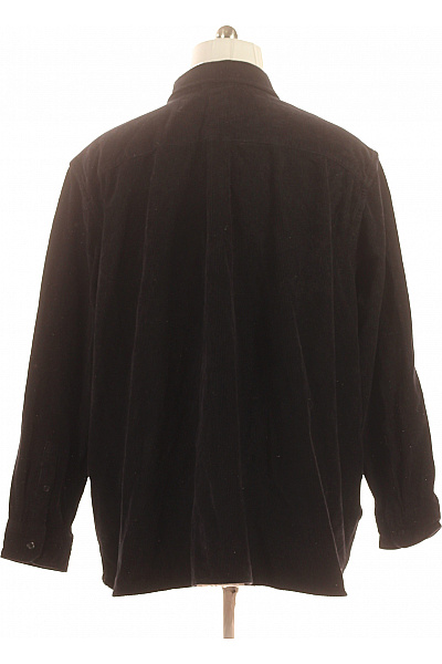 LEVIS Pánská bavlněná černá manšestrová košile svrchní ležérní zateplená Velikost 3xl | LEVIS | obrázek 3