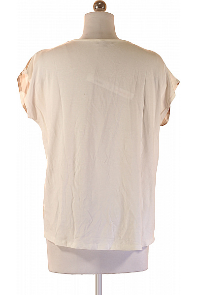 MORE & MORE dámské tričko s krátkým rukávem a potiskem hnědé Vel. 36 | MORE & MORE | obrázek 2