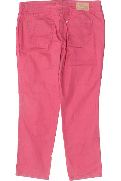 BRAX Dámské bavlněné capri džíny růžové rovné s kapsami Vel. US 32/32 | BRAX | obrázek 2