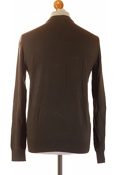 CENSURED Pánský viskózový pulovr tmavě hnědý basic přes hlavu Velikost m | CENSURED | obrázek 2