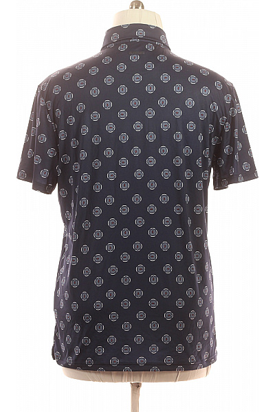 Ralph Lauren Polo Tričko Pánské Tmavě Modré Vzor Krátký Rukáv Vel. l | Ralph Lauren | obrázek 3