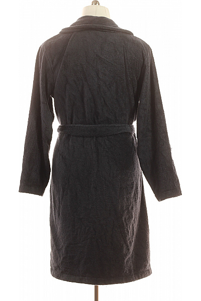 TOMMY HILFIGER Pánský tmavý župan froté šálový límec vázaný pásek Velikost S | TOMMY HILFIGER | obrázek 2