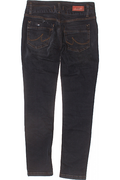 LTB Dámské Džíny Rovné Tmavě Modré Klasické S Kapsami Seprané Velikost 27/30 | LTB | obrázek 2