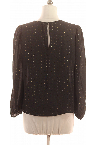 s.OLIVER Dámská halenka s dlouhým rukávem a puntíkovaným vzorem Vel. 38 | s.OLIVER | obrázek 2