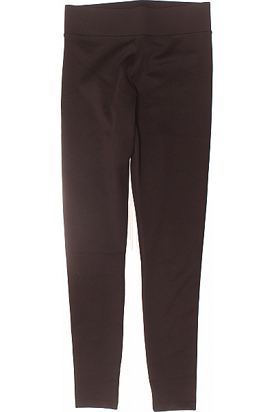 Hugo Boss Dámské Tmavě Hnědé Sportovní Legíny S Vysokým Pasem Strečové Na Cvičení Velikost S