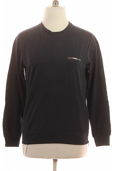CMP Pánská Tmavě Modrá Mikina Bez Kapuce Crewneck Jednobarevná Sportovní S Dlouhým Rukávem Vel. 50