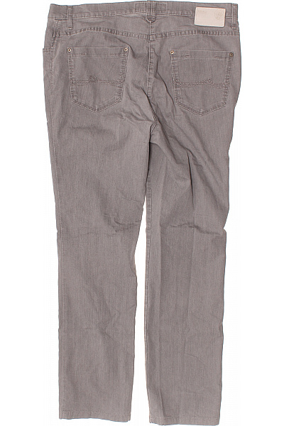 BRAX Dámské bavlněné šedé džíny rovné seprané klasické Velikost 44 | BRAX | obrázek 2