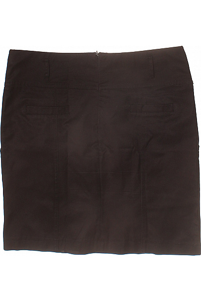 French Connection Dámská tmavě hnědá pouzdrová sukně business ke kolenům se zipem Vel. L | French Connection | obrázek 3