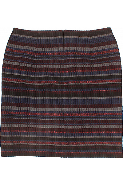 TAIFUN Dámská pouzdrová mini sukně pruhovaná žebrovaná podzimní Velikost L | TAIFUN | obrázek 3