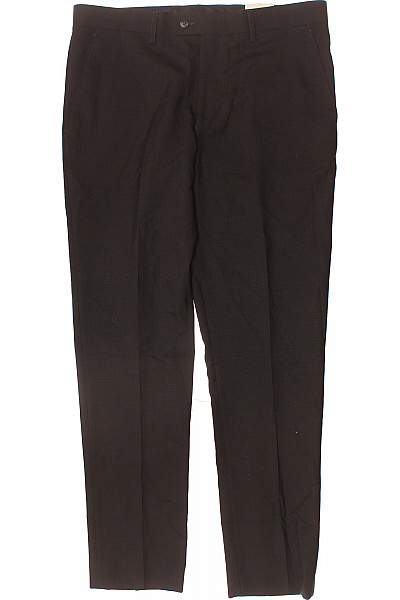 Pánské Kalhoty Vlněné Černé DOUGLAS HAYWARD Vel. 34/32 | DOUGLAS HAYWARD | obrázek 2