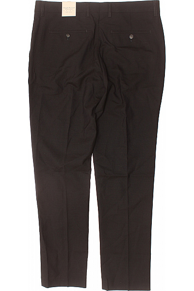 Pánské Kalhoty Vlněné Černé DOUGLAS HAYWARD Vel. 34/32 | DOUGLAS HAYWARD | obrázek 3