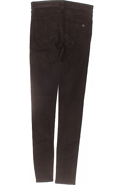 Dívčí skinny džíny černé úzké slim fit Vel. 26 | Unimoda | obrázek 3