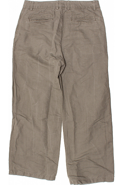 CLOSED Dámské volné lněné kalhoty béžové ležérní široké Vel. 31 | CLOSED | obrázek 2