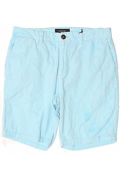 LAWRENCE GREY Světle modré manšestrové kraťasy s kapsami ležérní Velikost m | LAWRENCE GREY | obrázek 2