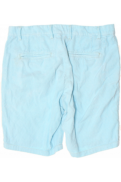 LAWRENCE GREY Světle modré manšestrové kraťasy s kapsami ležérní Velikost m | LAWRENCE GREY | obrázek 3