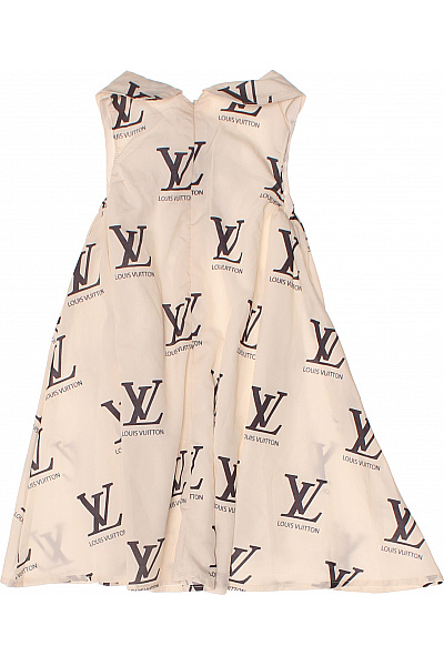 LOUIS VUITTON Dívčí šaty s potiskem a mašlí Velikost 5/6y | Unimoda | obrázek 3