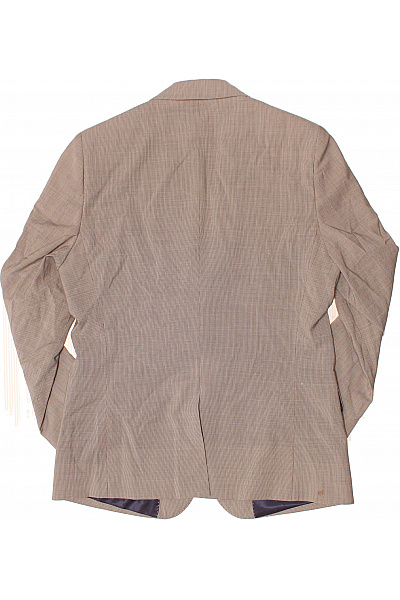 DOUGLAS HAYWARD Pánský béžový oblek svislý proužek sako kalhoty Vel. 50 | DOUGLAS HAYWARD | obrázek 3