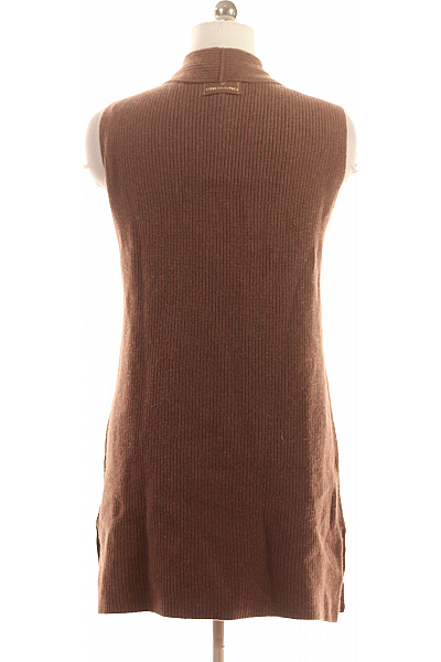 LIEBLINGSSTÜCK Dámská dlouhá vlněná vesta hnědá žebrovaná pletená Vel. 38 | LIEBLINGSSTÜCK | obrázek 2