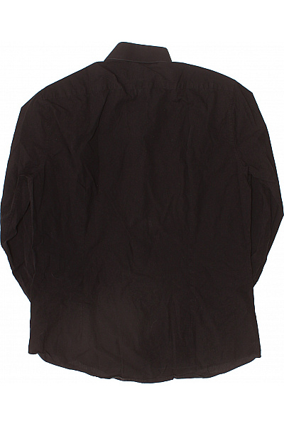 Calvin Klein Pánská košile dlouhý rukáv slim fit elegantní černá Velikost 41 | Calvin Klein | obrázek 3