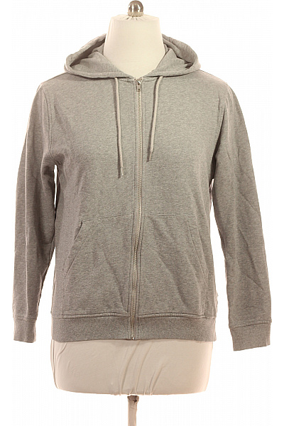 Seidensticker Pánská šedá mikina s kapucí a zipem Velikost l | Seidensticker | obrázek 2