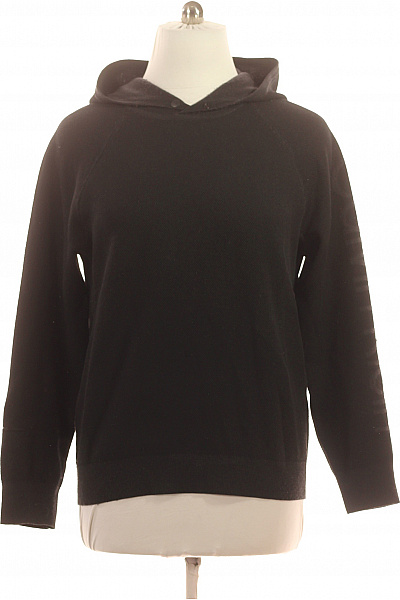 Calvin Klein Pánská černá Mikina S Kapucí A Dlouhým Rukávem Přes Hlavu Velikost L