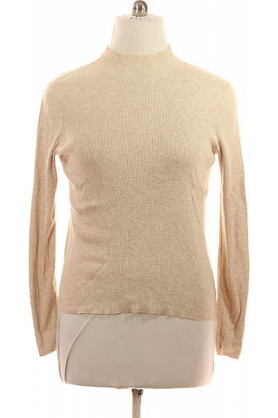 Marc O´Polo Dámský béžový žebrovaný rolák s dlouhým rukávem elegantní basic Velikost XL | Marc O´Polo | obrázek 2