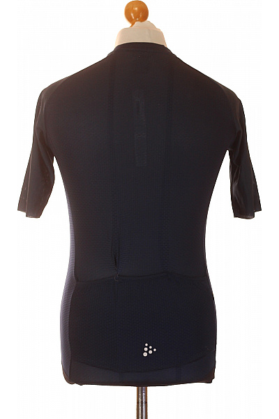 CRAFT Pánské funkční sportovní tričko na kolo tmavě modré se zipem Velikost M | CRAFT | obrázek 2