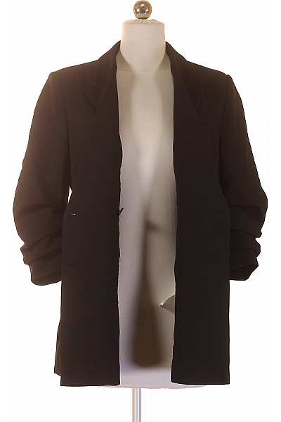 Rofa Fashion Group Dámský polyesterový černý dvouřadý elegantní business blejzr prodloužený Velikost 36 | Rofa Fashion Group | obrázek 4