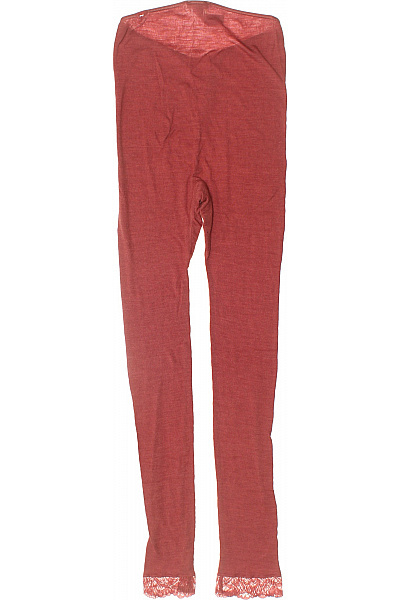 HANRO Dámské dlouhé legíny pletené žebrované s krajkou pohodlné na doma Velikost m | HANRO | obrázek 2