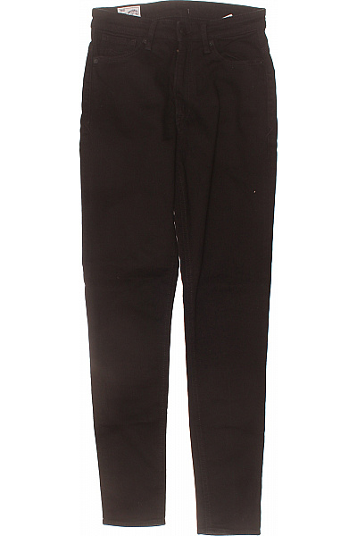 Kings Of Indigo Dámské Bavlněné černé Džíny Skinny Strečové Klasické S Kapsami Vel. 28/32