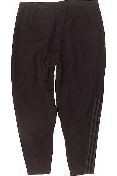 ADIDAS Černé sportovní volnočasové dlouhé tepláky s pruhem na boku Velikost XL | ADIDAS | obrázek 2