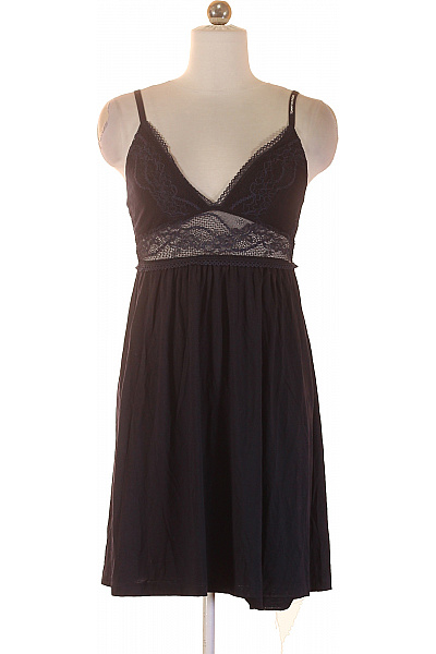 TOMMY HILFIGER Dámská Košilka Krajková Modalová černá Vel. S