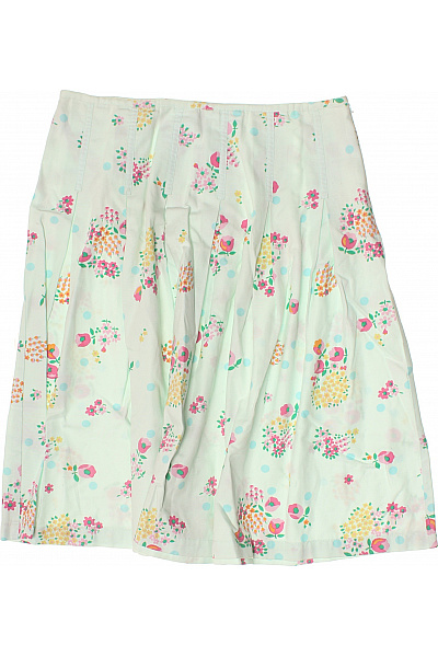 Oasis Dámská letní květinová puntíkatá áčková sukně ke kolenům Velikost 38 | Oasis | obrázek 2