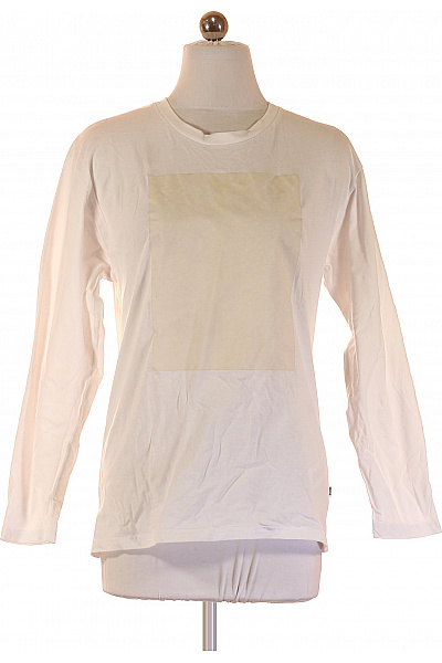 Hugo Boss Dětské Chlapecké Bavlněné Tričko S Dlouhým Rukávem Bílé Vel. 14 Let