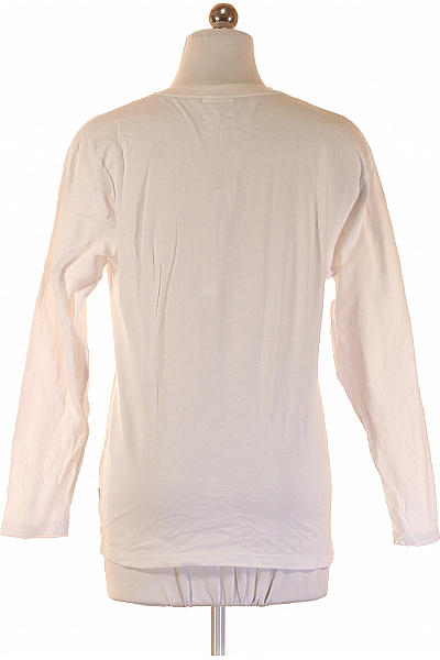 Hugo Boss Dětské chlapecké bavlněné tričko s dlouhým rukávem bílé Vel. 14 let | Hugo Boss | obrázek 2