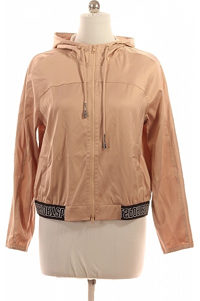 MARCCAIN Dámská béžová šusťáková bunda s kapucí sportovní lehká do pasu Velikost XL | MARCCAIN | obrázek 2