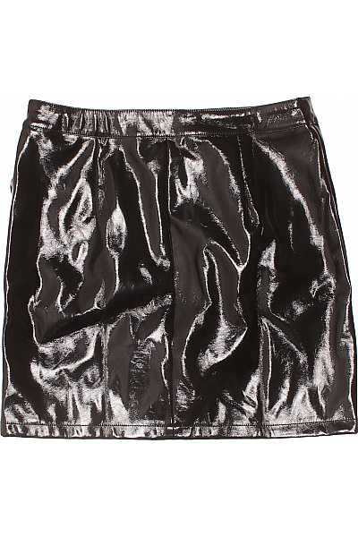 VILA Černá lakovaná mini balónová sukně sexy Vel. 40 | VILA | obrázek 2