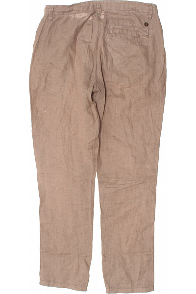 NO EXCESS Pánské Kalhoty Letní Lněné Šedé Vel. S | NO EXCESS | obrázek 2