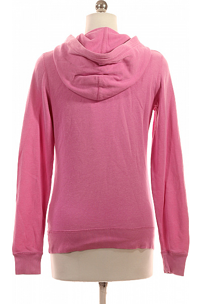 Nike Dámská růžová mikina s kapucí a klokaní kapsou přes hlavu Vel. xs | Nike | obrázek 3