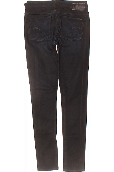 Dámské tmavě modré džíny skinny strečové ležérní s kapsami Vel. S | Unimoda | obrázek 3