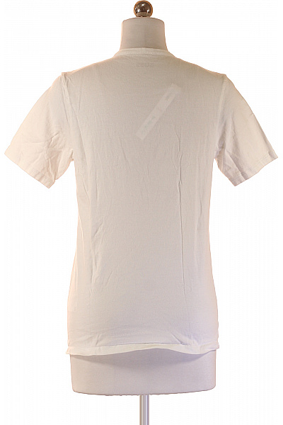 Hugo Boss Dámské bílé tričko s krátkým rukávem a nápisem basic Vel. m | Hugo Boss | obrázek 3