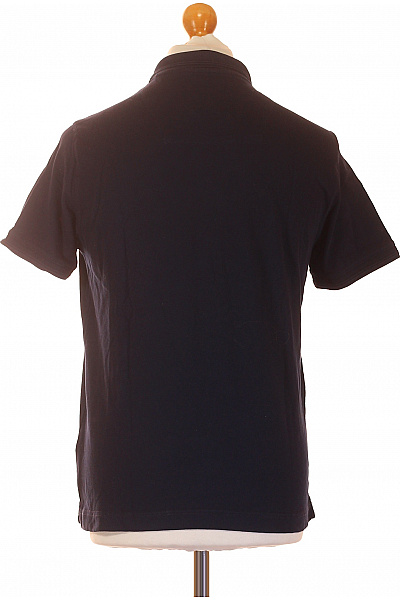 Aeronautica Militare Pánské bavlněné tmavě modré polo tričko s krátkým rukávem a výšivkou Velikost M | Aeronautica Militare | obrázek 3