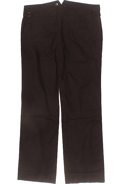 Gap Dámské bavlněné tmavě hnědé široké volné rovné kalhoty Vel. 44 | Gap | obrázek 3